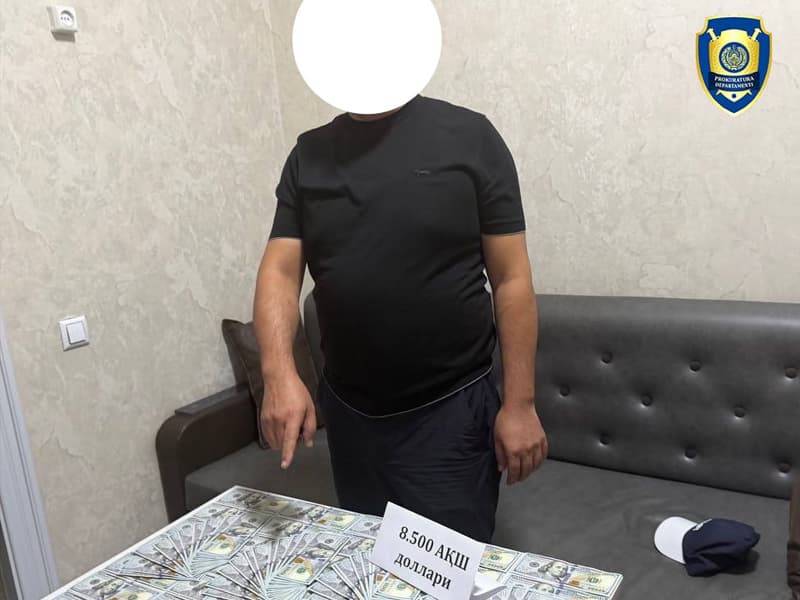 Andijonda tuman suv ta’minoti boshlig‘i ushlandi