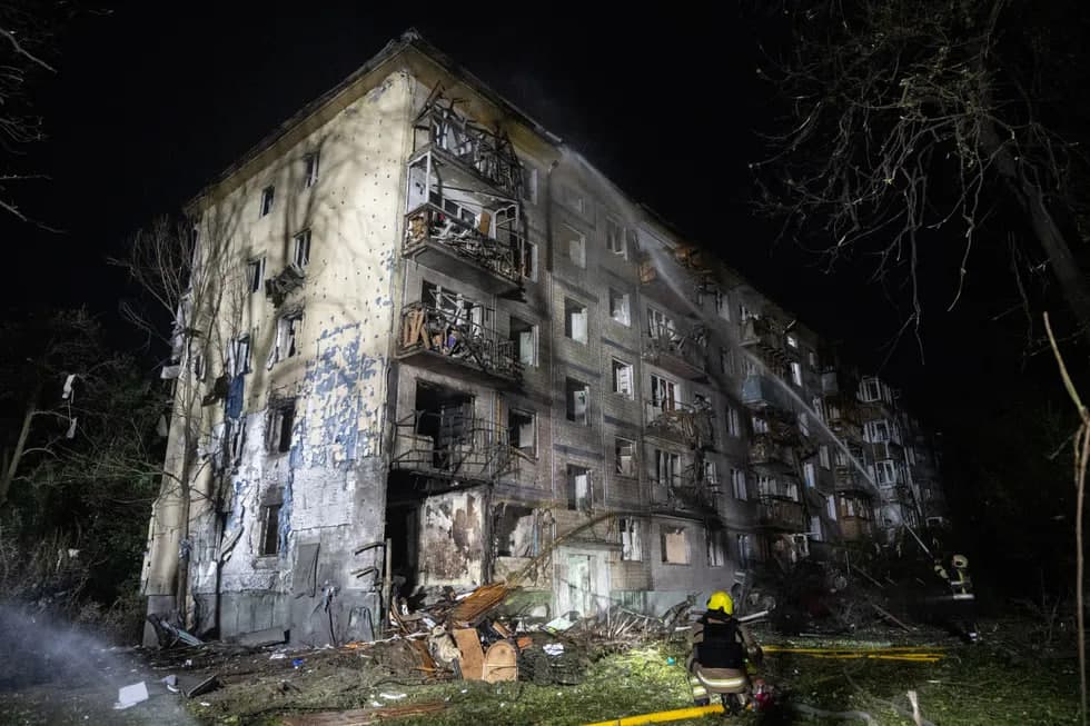 Nine killed in Russia's attack on Kyiv
