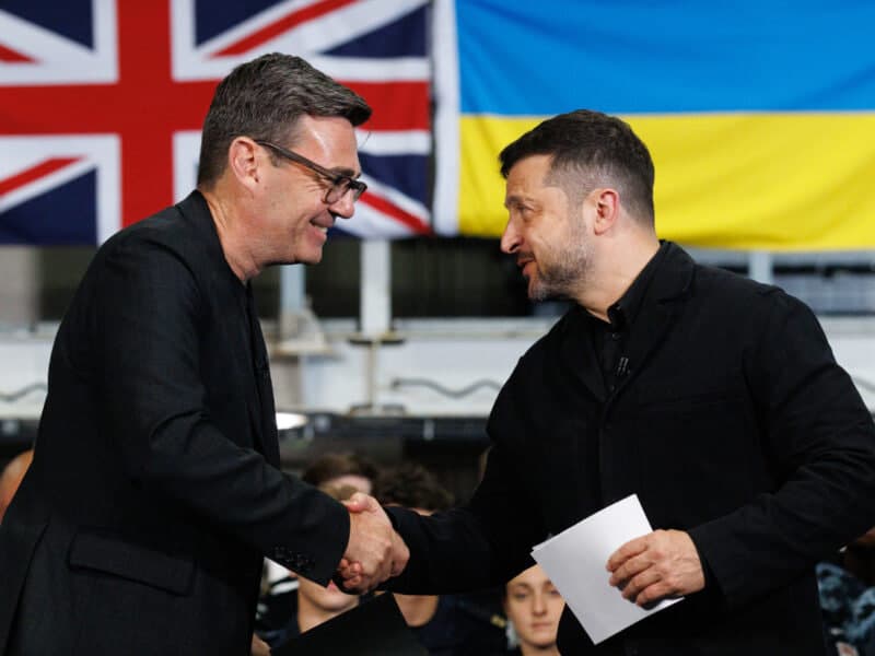 Zelenskiy va Byornem o'rtasida uchrashuv bo'lib o'tdi
