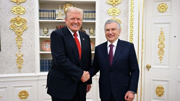 Mirziyoyev Trampni AQSh mustaqilligining 250 yillig'i bilan tabrikladi