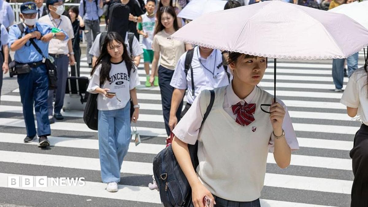Yaponiyada havo harorati 40C dan oshdi, ilk 'juda issiq kun' deb atalmoqda