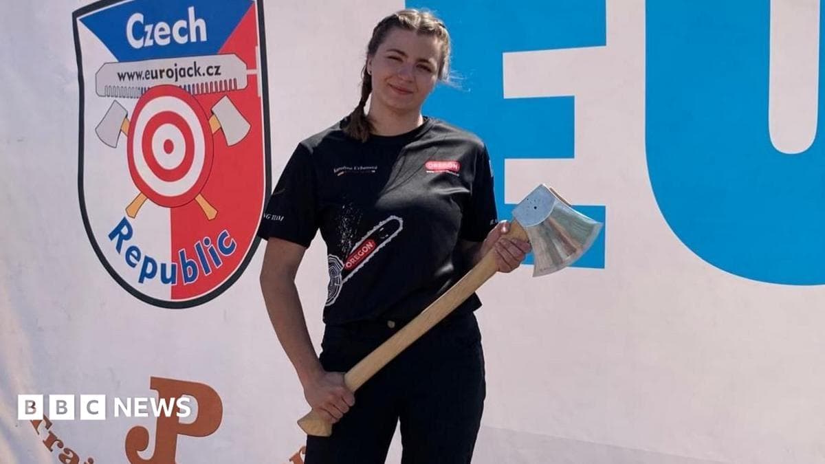 Ayollarni yogʻoch kesish sportida rekordlar o'rnatayotganlari bilan tanishing