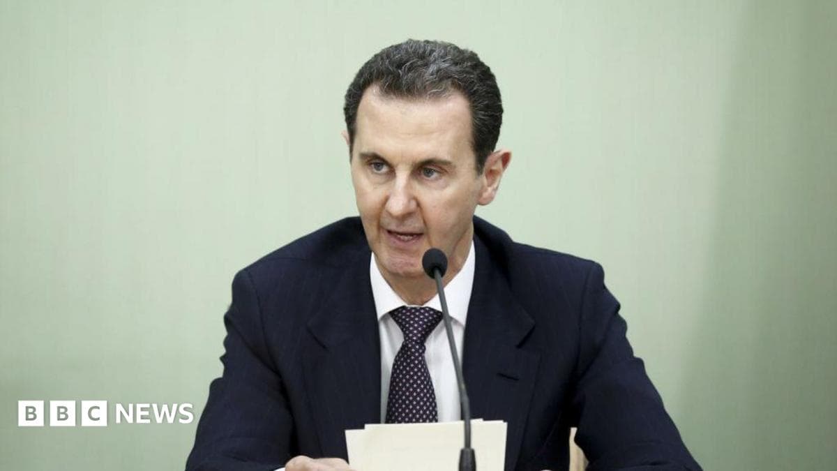 Boshqaruvdan olib tashlangan Suriyalik diktator Bashar al-Assad ga o'lim jazosi tayinlandi