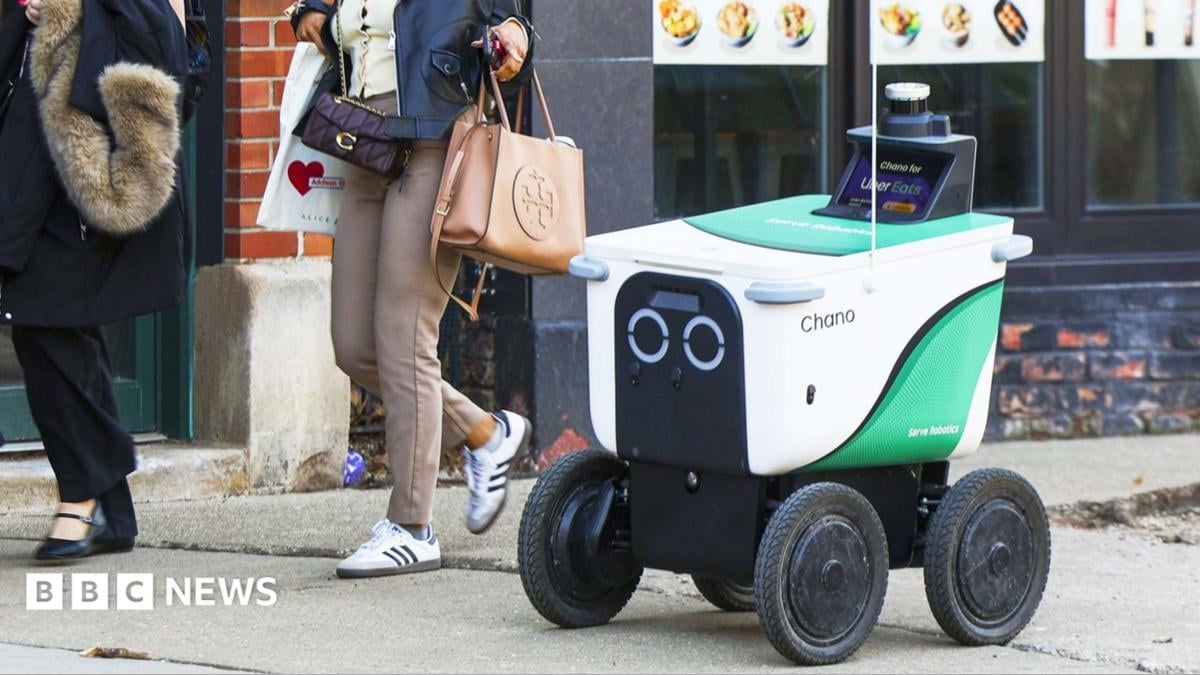 Protests Against Delivery Robots