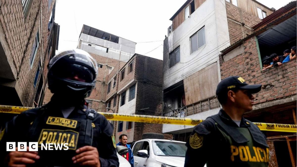 Peruda yong'in 10 kishilik oila a'zolarini halok qildi