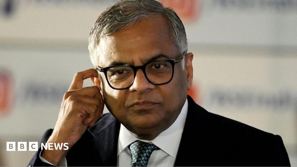 Tata Group Chairman N Chandrasekaran Will Step Down in February