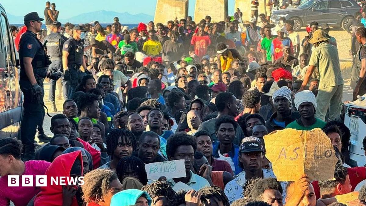 The European Union approved Spain's swift response to the migrant crisis in Ceuta