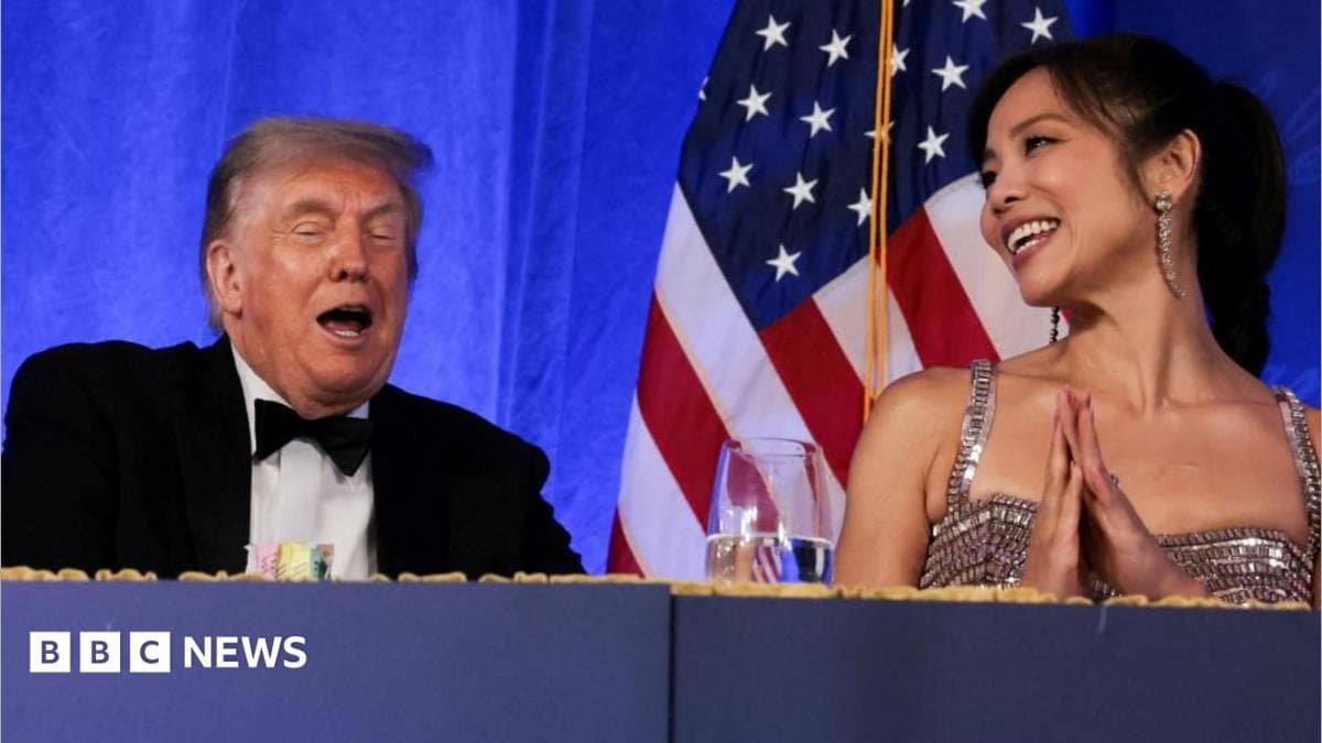 Trump Oq Uyda Ommaviy Axborot Vositalarini Kulgi Qilmoqda