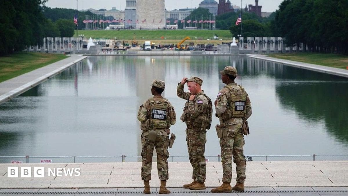 Trump ma'muriyati Reflecting Pool vandalizmi ayblovini olib tashladi