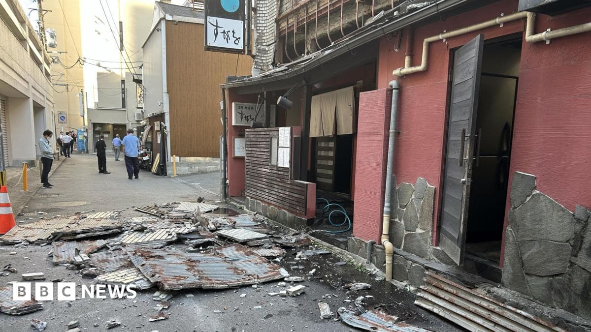 Yaponiya janubiy-g'arbida magnituda 7.1 zilzilasi sodir bo'ldi