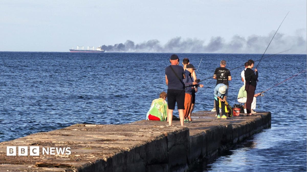 In Odesa, Russia's New Strikes in the Black Sea Provide No Protection