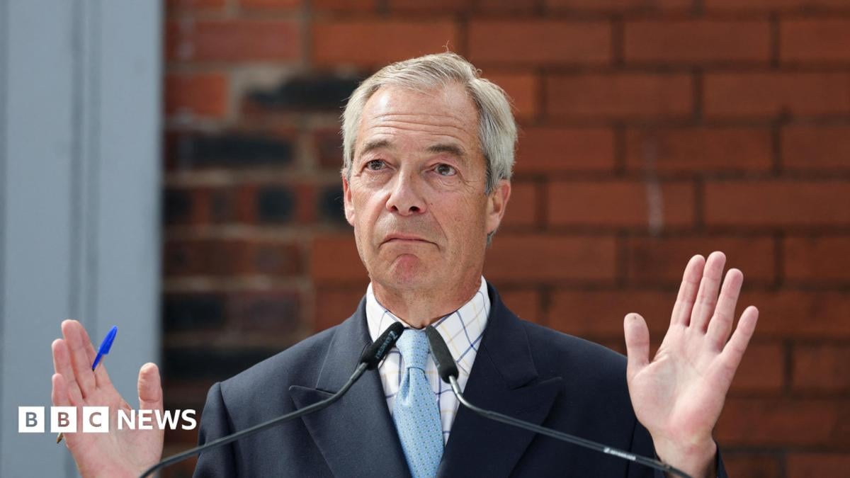Tether: Nigel Farage'ni qo'llab-quvvatlaydigan kripto firma