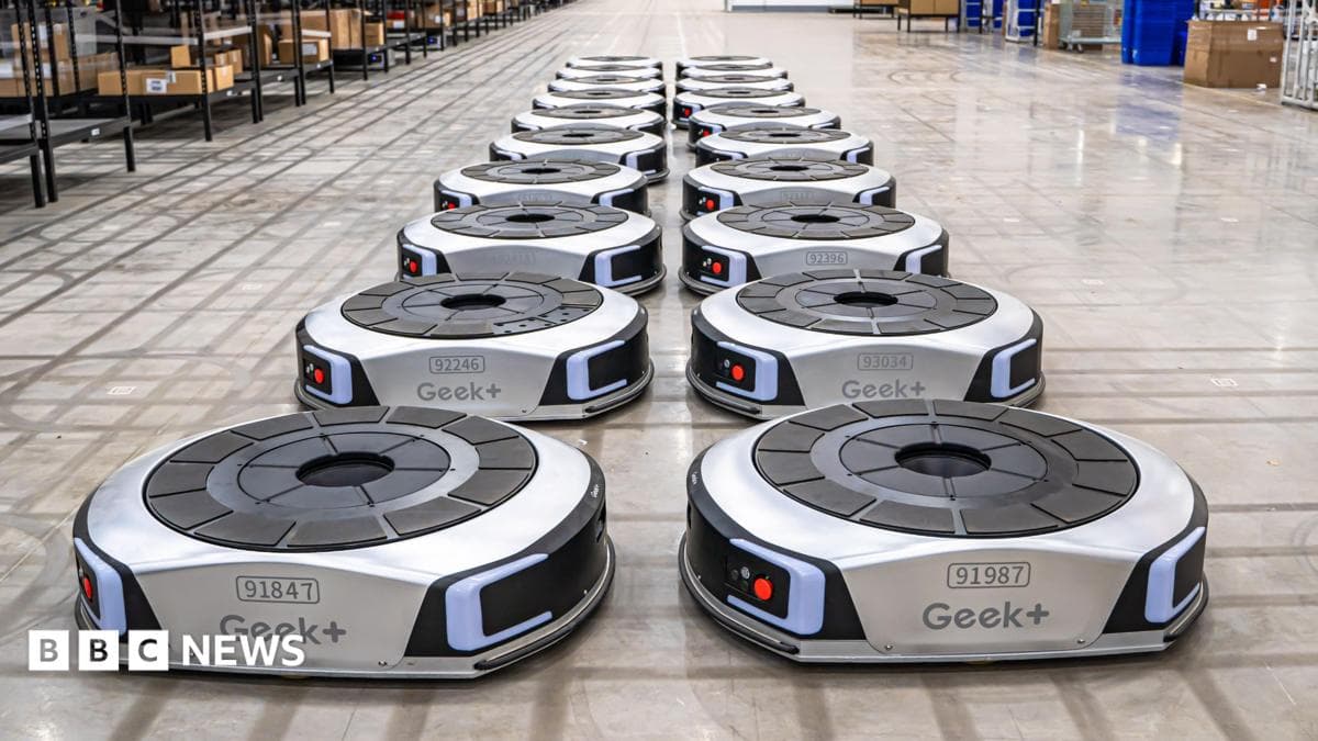 Xitoy Robot Armiyasi Buyuk Britaniyaning Savdo Sanoatini O'zgartirmoqda