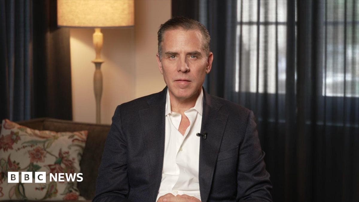 Hunter Biden BBC bilan intervyu berar ekan, afv etilishi haqida fikr bildirdi