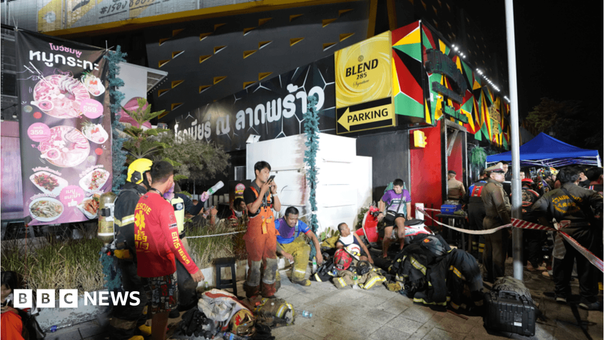 At least 27 people dead in Bangkok bar fire