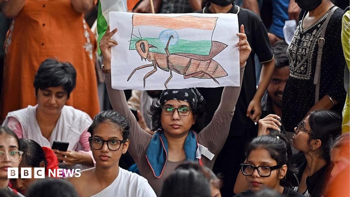 Modi hukumatiga bosim ortmoqda: 'qurt' protestlari kuchaymoqda