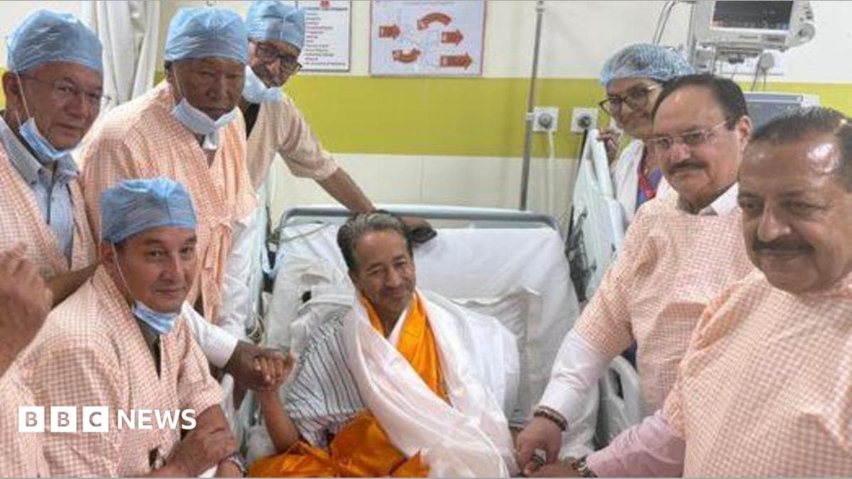Sonam Wangchuk 26 kunlik ochlik mitingidan voz kechdi