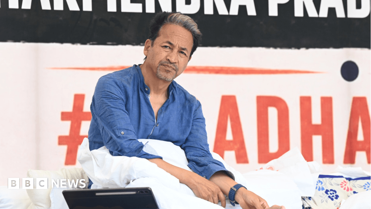 Sonam Wangchuk 26 kun davomida ochlik protestida 11 kg vazn yo'qotdi