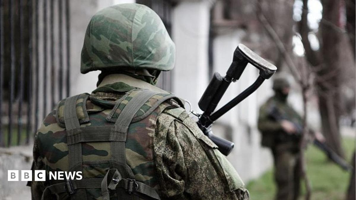 Rossiya tomonidan egallangan Qrimda harbiy otishma sodir bo'ldi