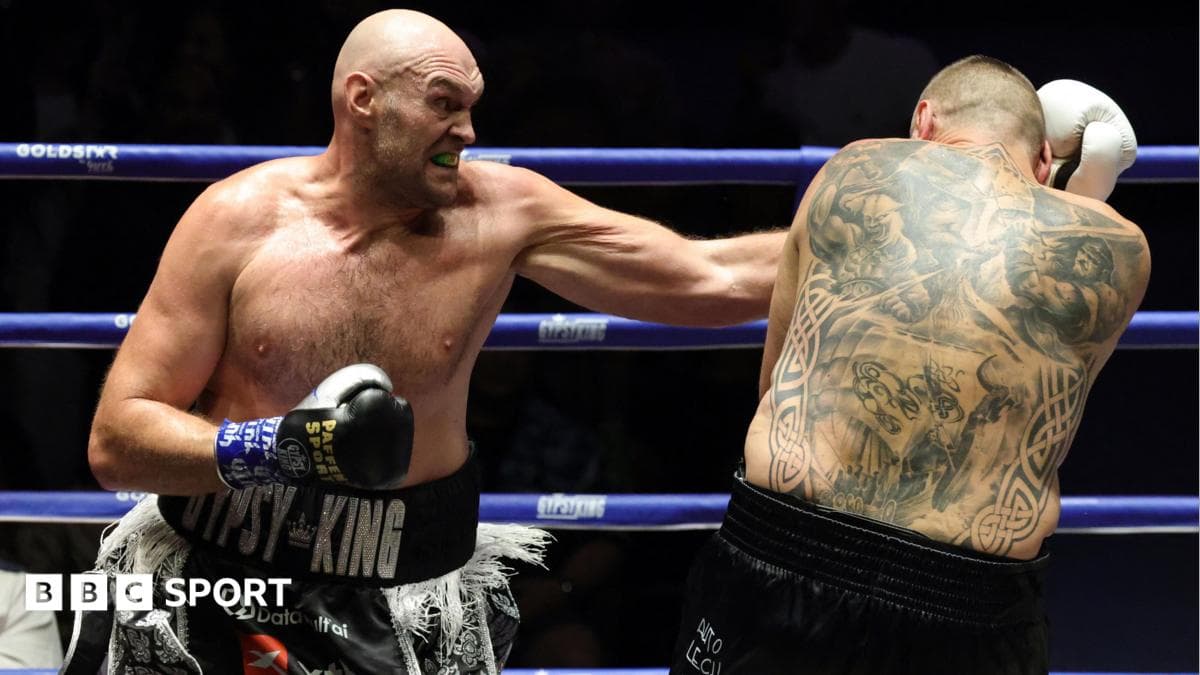 Tayson Fury Mariusz Wachni to'xtatib, Joshua bilan jangga tayyorgarlik ko'rmoqda