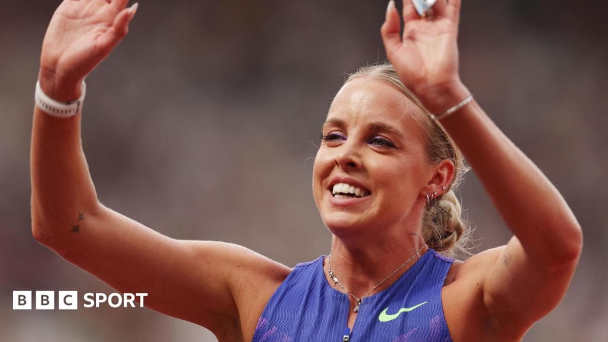 Keely Hodgkinson Wins at the Diamond League in London