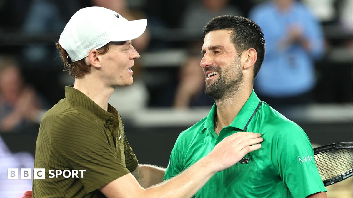 Djokovic va Sinner Wimbledondagi yarim finalda to'qnash keladi