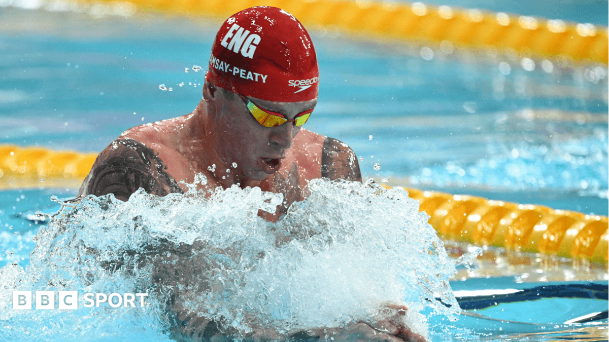 Adam Ramsay-Peaty 50m ko'krak suzish finaliga uchinchi eng yaxshi vaqt bilan yetib keldi