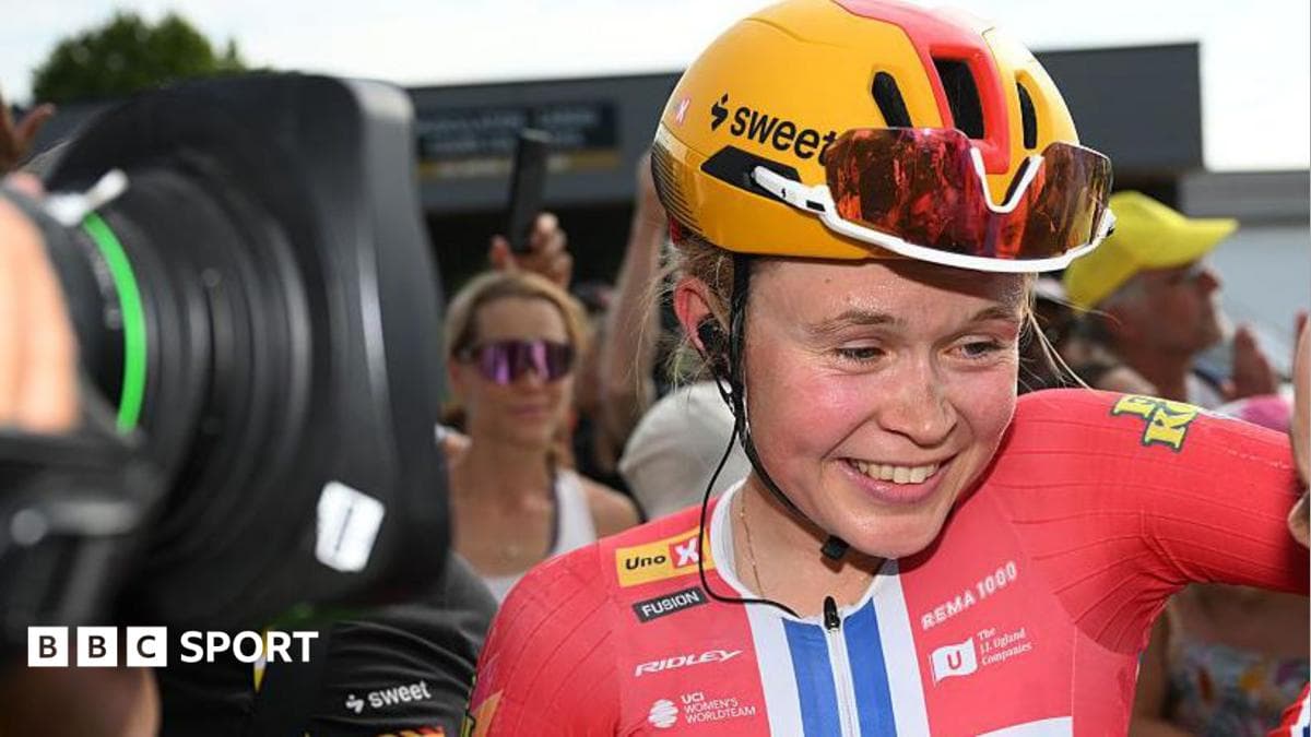 Haugset Tour de France Femmes Avec Zwiftning uchinchi bosqichida g‘alaba qozondi