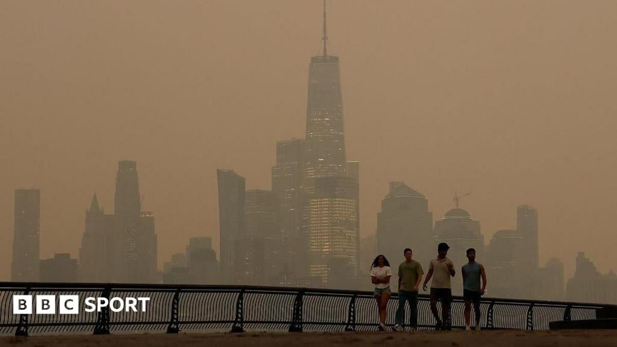 New York va Nyu-Jersi yong'in tutunidan havo sifati haqida ogohlanish berdi