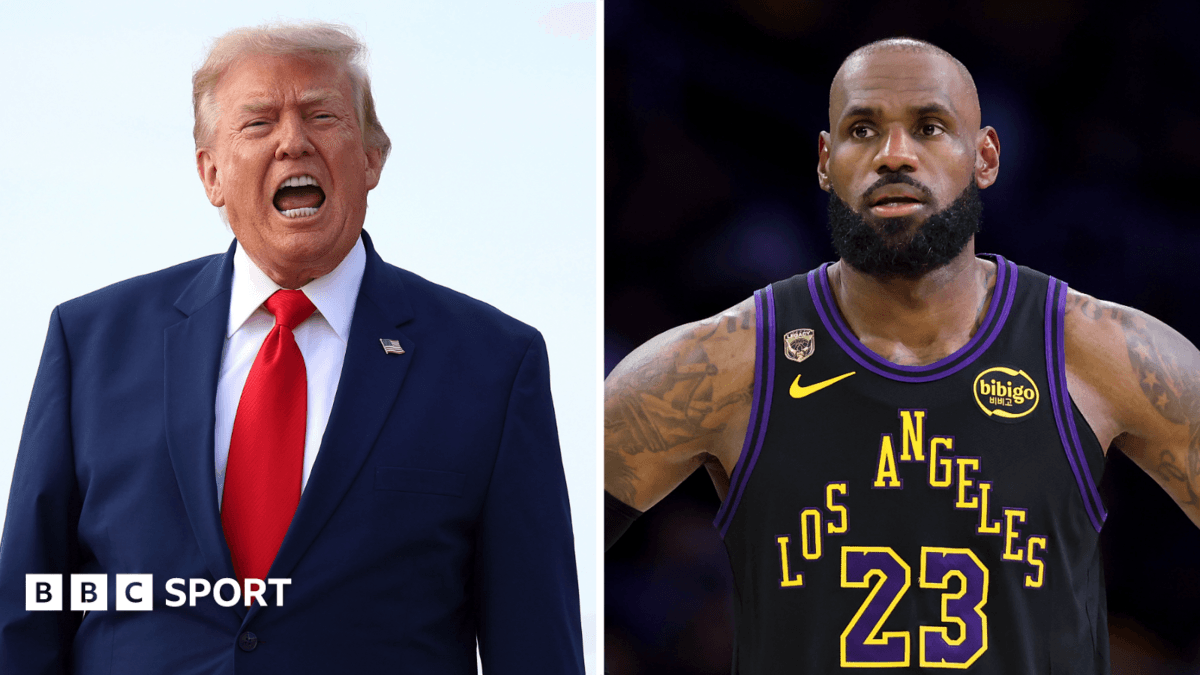Donald Trump LeBron James haqida fikr bildirdi