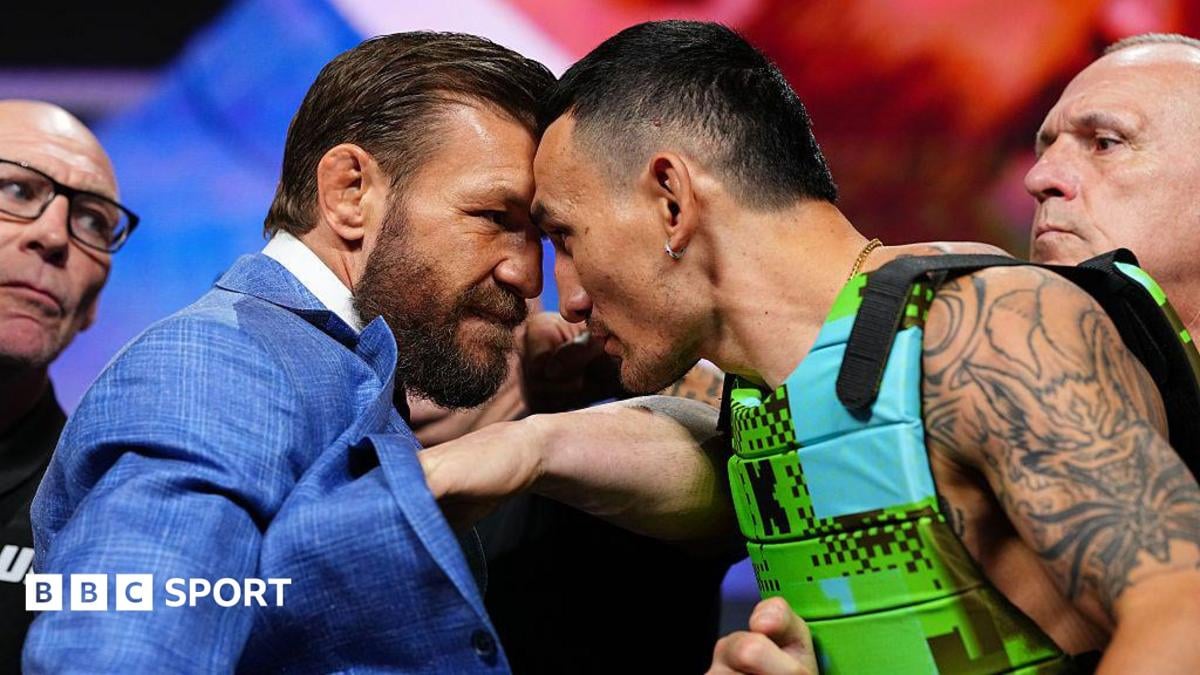 McGregor va Holloway o'rtasidagi keskin dukon