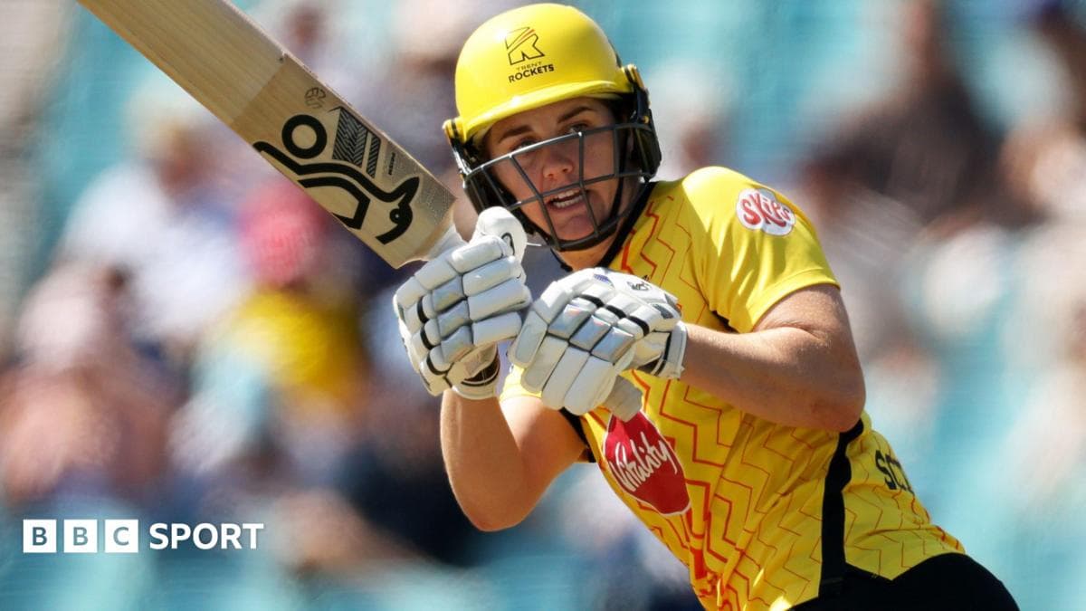 Nat Sciver-Brunt 67 to'plar bilan Trenton Rocketsni yarim finalga olib bordi