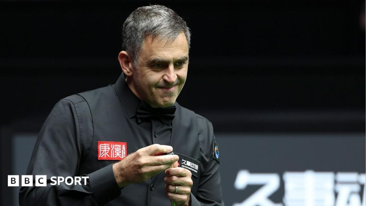 Ronnie O'Sullivan Eliminated from Shanghai Masters Tournament