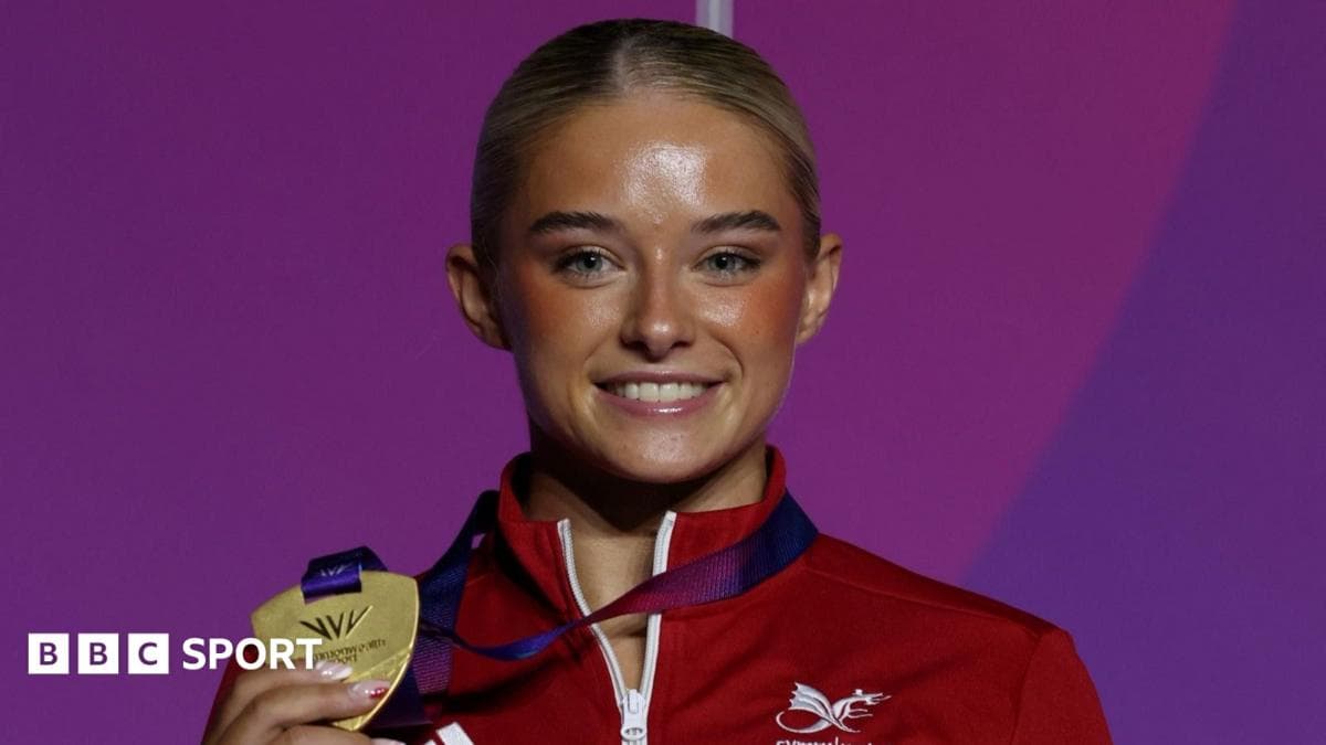 Velsning oltin qizi Ruby Evans Glasgowda g'alabaga erishdi