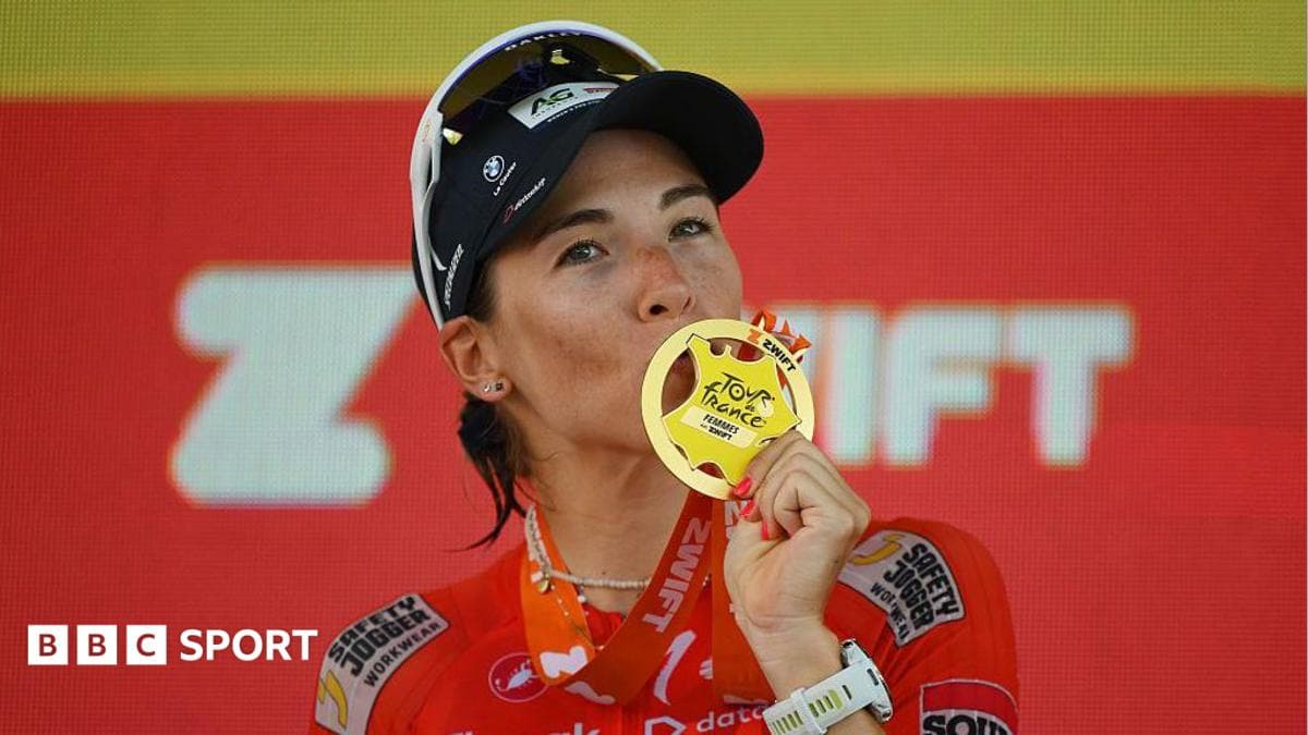 Kimberley Le Court wins the sixth stage of the Tour de France Femmes