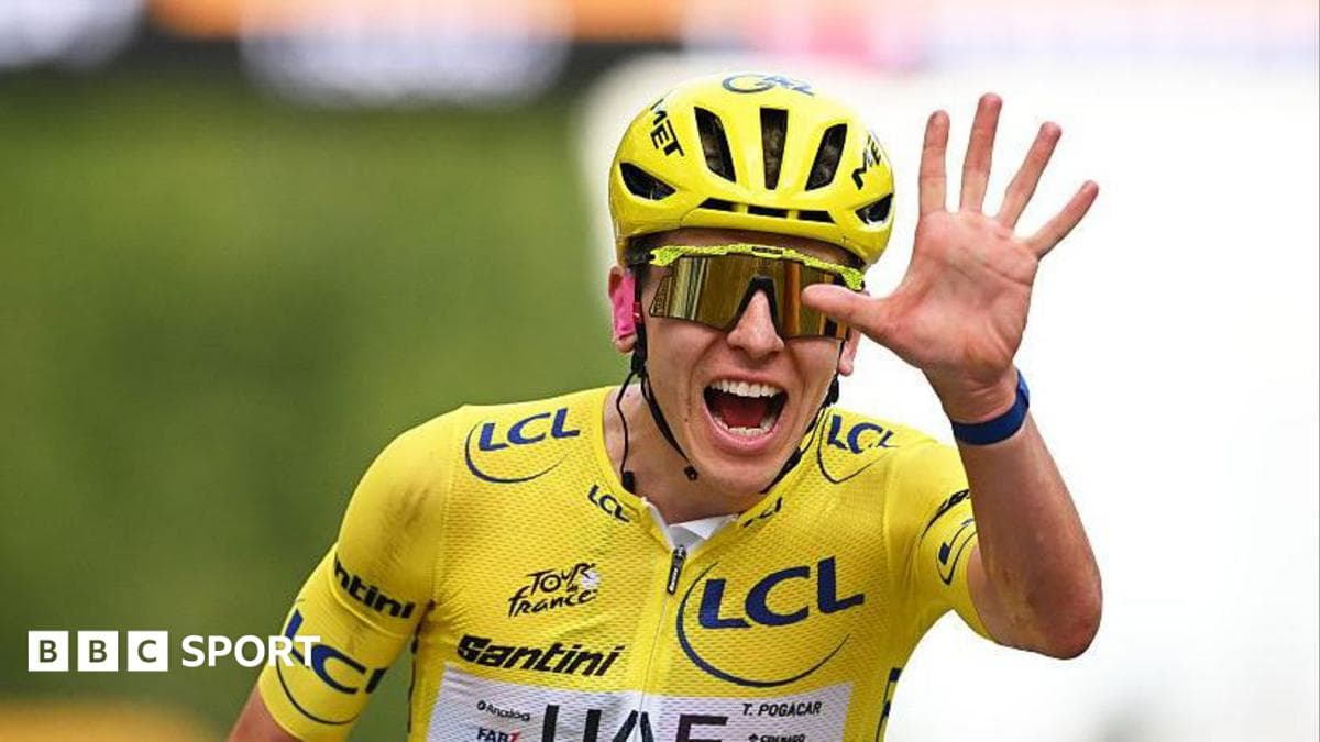 Tadej Pogacar beshinchi marta Tour de France musobaqasini yutdi