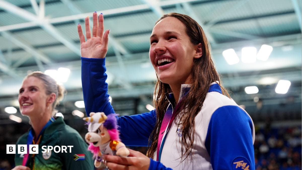 Angharad Evans Skotlandiyaning suzish bo'yicha yulduziga aylandi