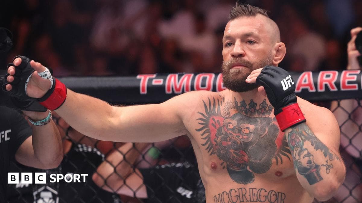 Conor McGregor: Qaytish jarayoni hozir boshlanadi