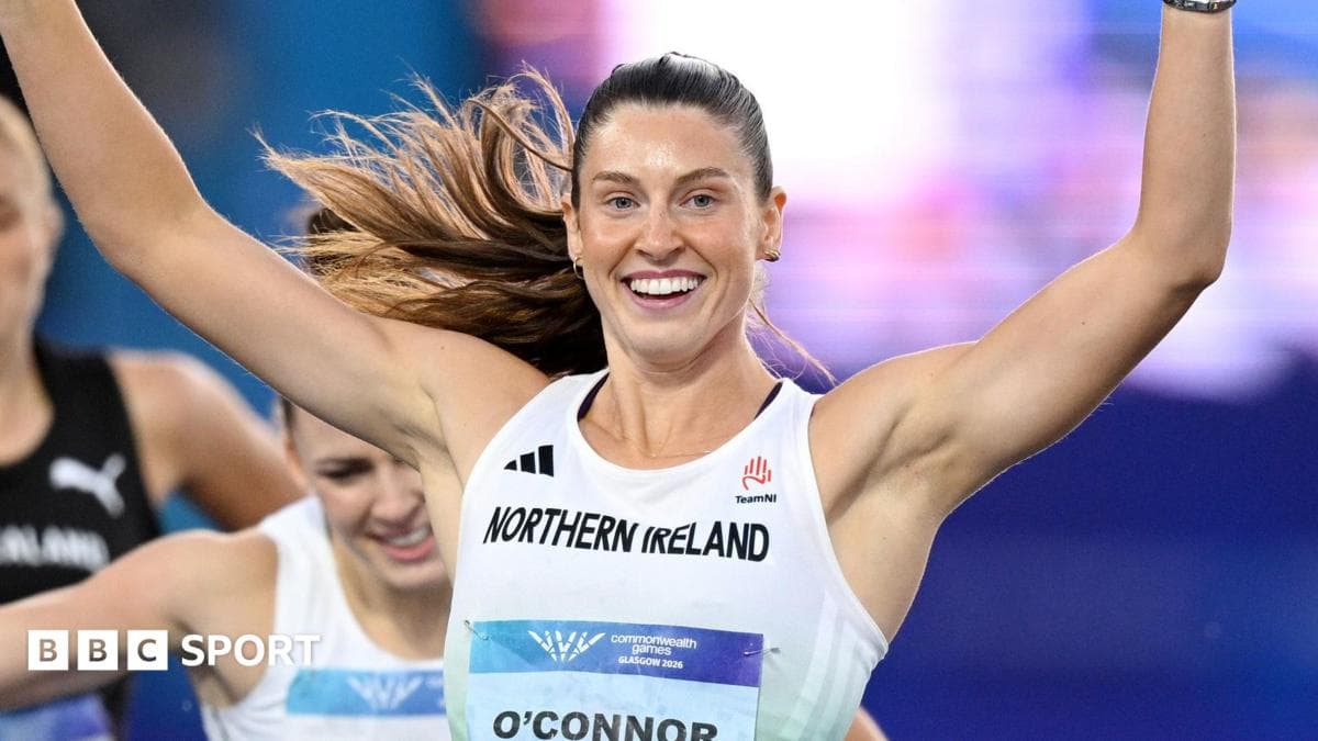 Kate O'Connor Shimoliy Irlandiyaning birinchi oltin medalini qo'lga kiritdi