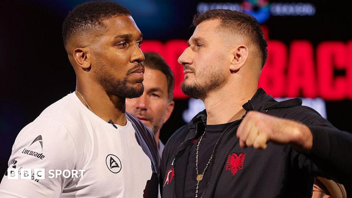 Joshua Prenga bilan jangga tayyorgarlik ko'rmoqda