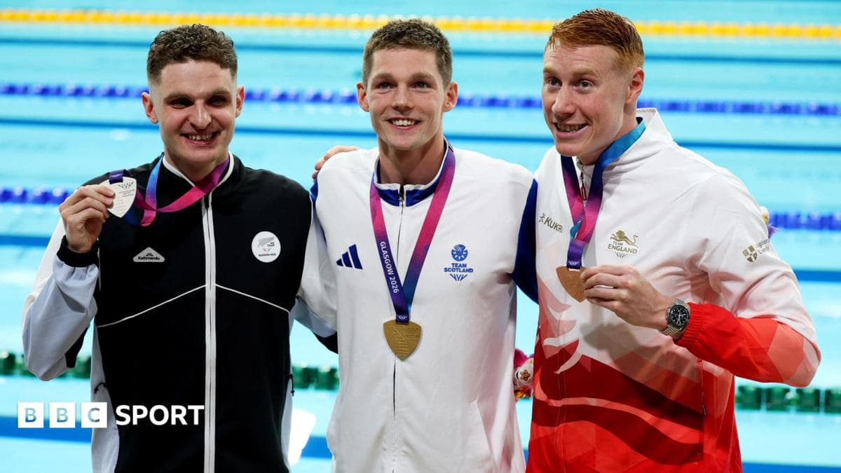 Skotlarning Duncan Scott oltin medallarni qo'lga kiritdi