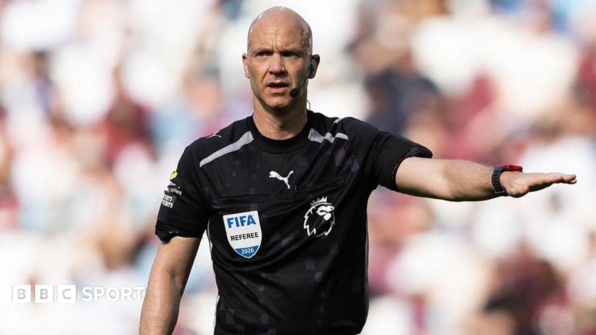 Anthony Taylor referilikdan ketishini e'lon qildi