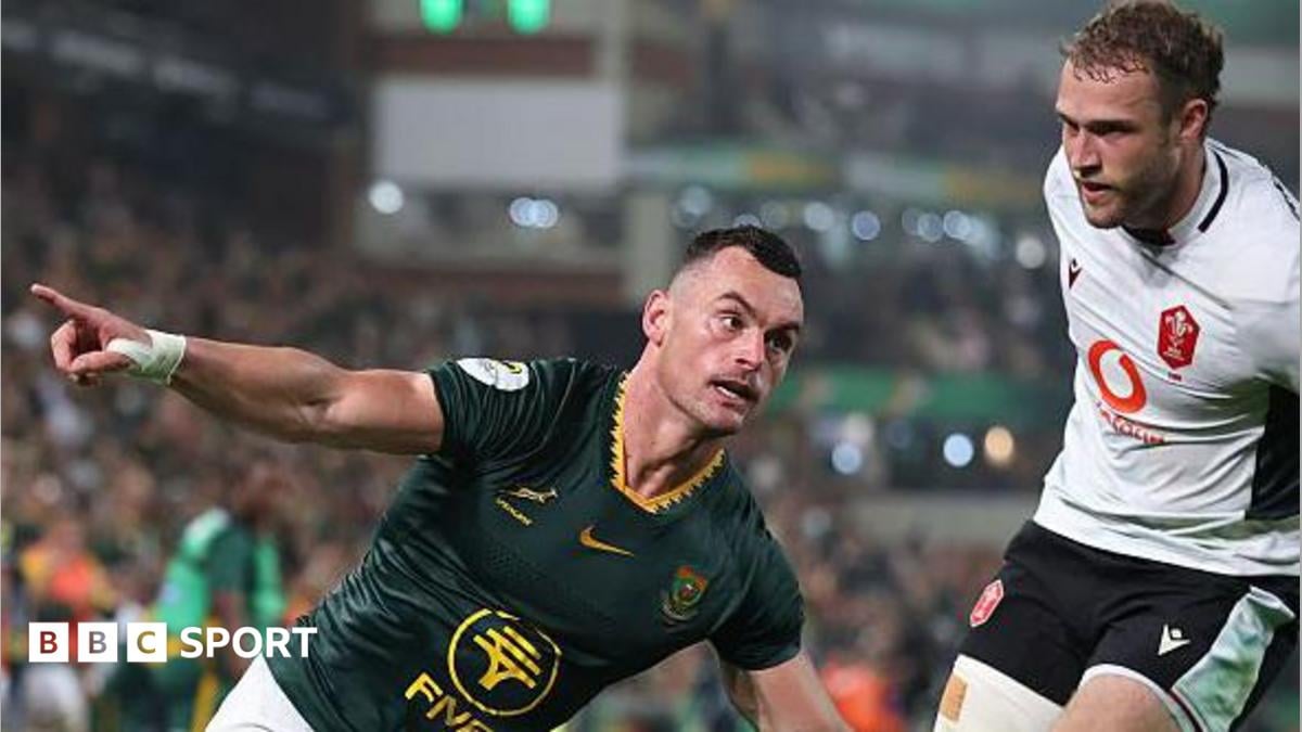 Janubiy Afrika Uelsga qarshi yetti try bilan g'alaba qozondi
