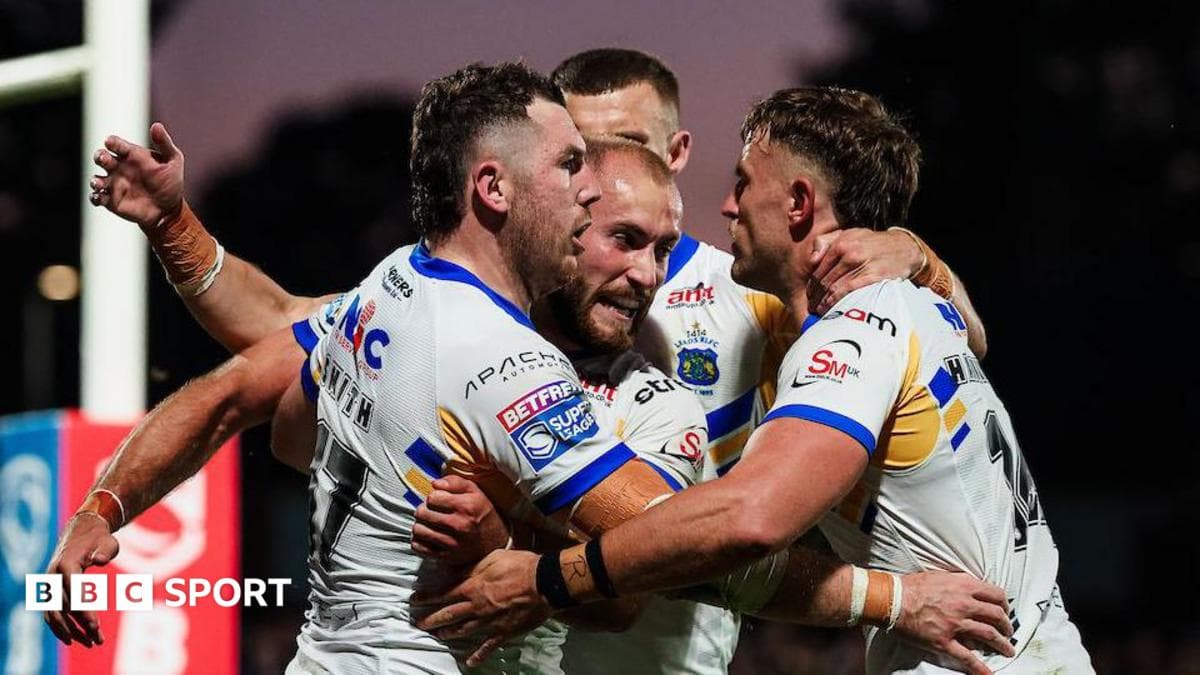 Leeds Rhinos Wakefield Trinity ustidan qozondi