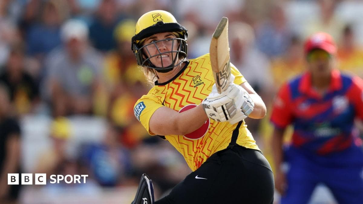 Nat Sciver-Bruntning chiroyli o'yini Trent Rocketsni The Hundred finaliga olib chiqdi