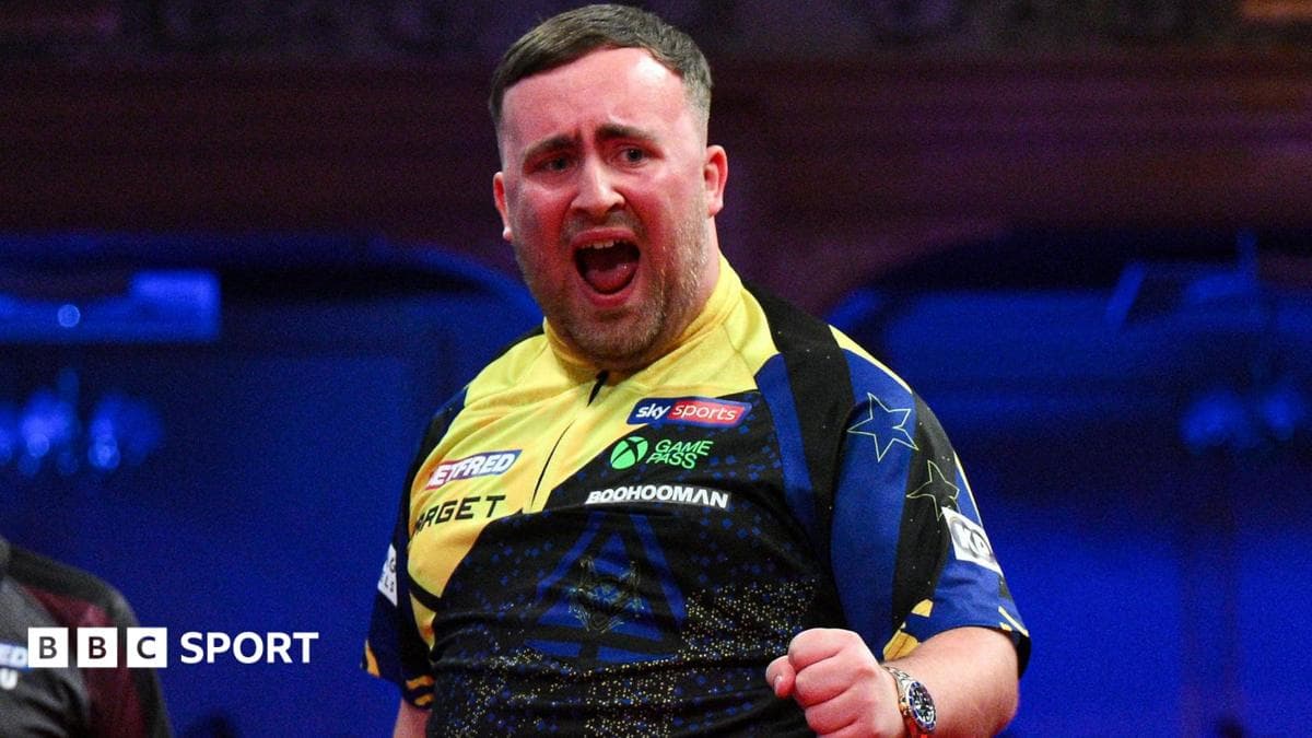 Luk Littler World Matchplay musobaqasining chorak finaliga chiqdi