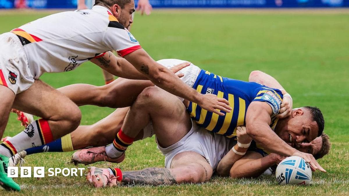 Warrington Bulls ni 42-4 hisobida mag'lub etib, to'rtinchi o'ringa ko'tarildi