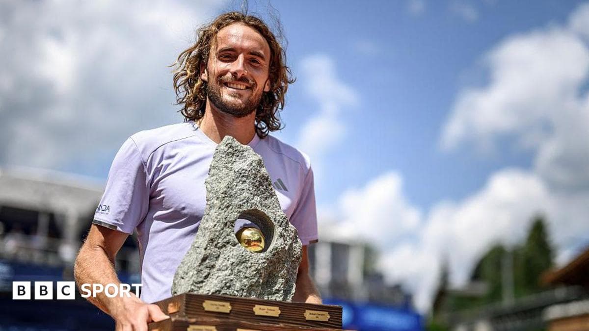 Tsitsipas 16 oydan so'ng birinchi ATP chempionligini qo'lga kiritdi