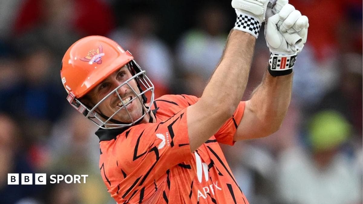 Mitchell Marsh Sunrisers Leedsni gʻalabaga eltadi