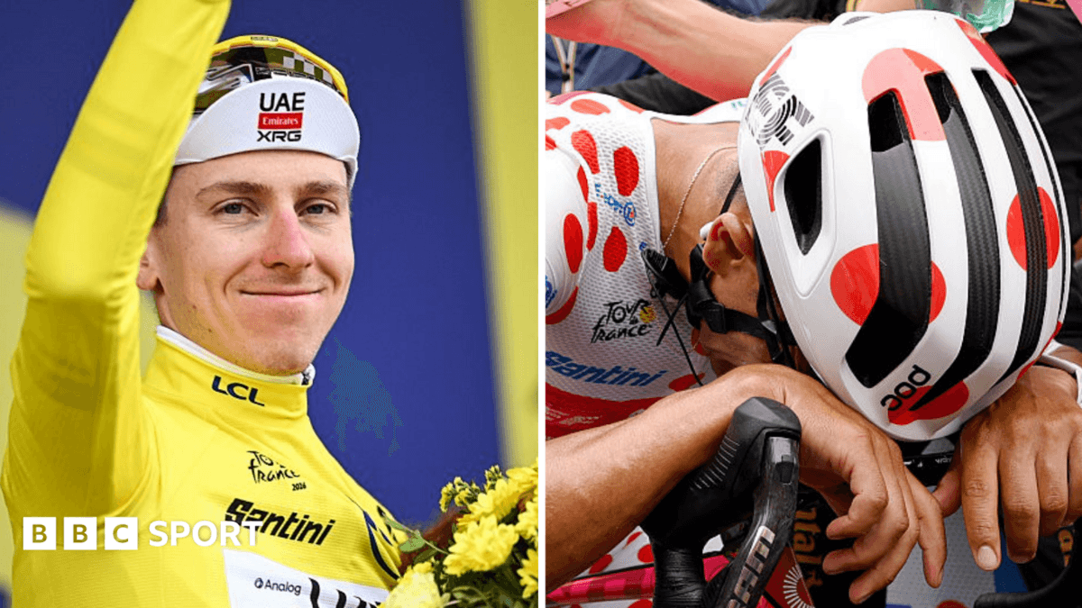 Pogacar Tour de France tarixini yangilash yo'lida